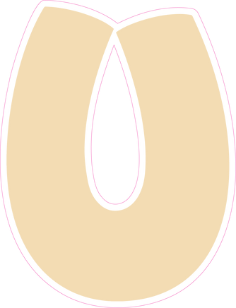 BBT 23.5" Individuals - Flat Champagne U