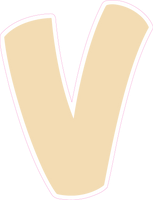 BBT 23.5" Individuals - Flat Champagne V