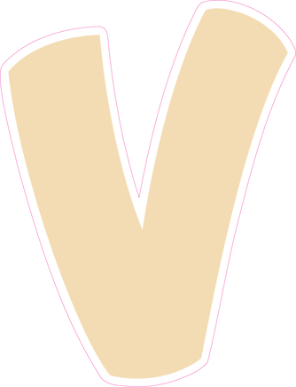 BBT 23.5" Individuals - Flat Champagne V