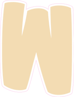 BBT 23.5" Individuals - Flat Champagne W