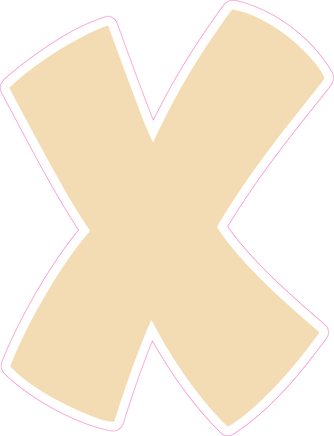 BBT 23.5" Individuals - Flat Champagne X