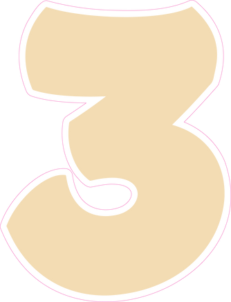 BBT 23.5" Individuals - Flat Champagne 3