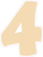 BBT 23.5" Individuals - Flat Champagne 4