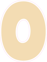 BBT 23.5" Individuals - Flat Champagne