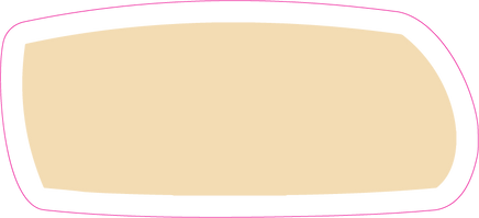 BBT 23.5" Individuals - Flat Champagne Dash