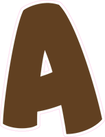 BBT 23.5" Individuals - Flat Chocolate A