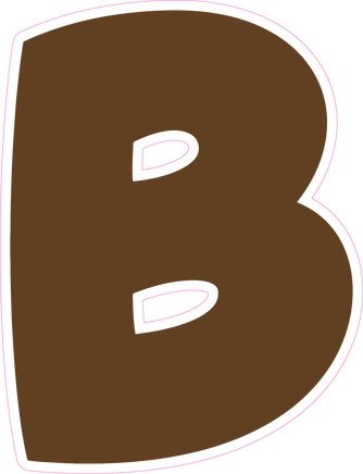 BBT 23.5" Individuals - Flat Chocolate B