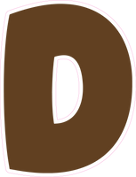 BBT 23.5" Individuals - Flat Chocolate D