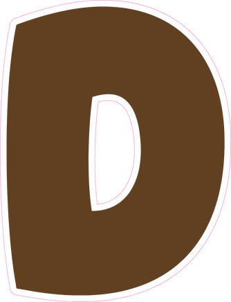 BBT 23.5" Individuals - Flat Chocolate D