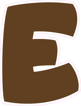 BBT 23.5" Individuals - Flat Chocolate E