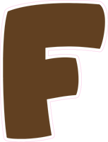 BBT 23.5" Individuals - Flat Chocolate F