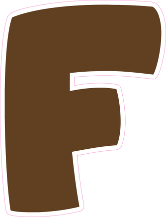 BBT 23.5" Individuals - Flat Chocolate F