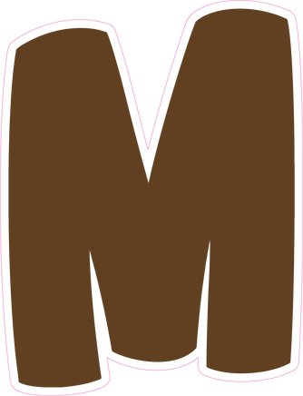 BBT 23.5" Individuals - Flat Chocolate M