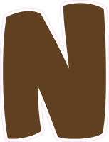 BBT 23.5" Individuals - Flat Chocolate N