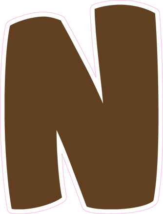 BBT 23.5" Individuals - Flat Chocolate N