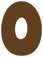 BBT 23.5" Individuals - Flat Chocolate O