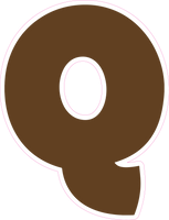 BBT 23.5" Individuals - Flat Chocolate Q