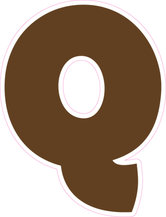 BBT 23.5" Individuals - Flat Chocolate Q