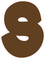 BBT 23.5" Individuals - Flat Chocolate S