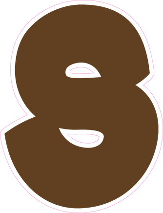 BBT 23.5" Individuals - Flat Chocolate S