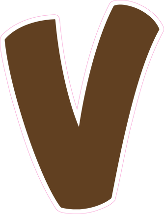 BBT 23.5" Individuals - Flat Chocolate V