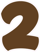 BBT 23.5" Individuals - Flat Chocolate 2