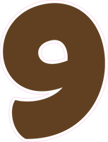 BBT 23.5" Individuals - Flat Chocolate 9