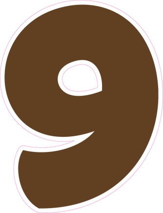 BBT 23.5" Individuals - Flat Chocolate 9