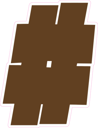 BBT 23.5" Individuals - Flat Chocolate #