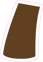 BBT 23.5" Individuals - Flat Chocolate Apostrophe