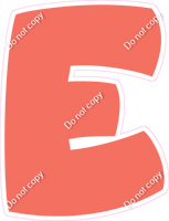 BBT 23.5" Individuals - Flat Coral E