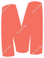 BBT 23.5" Individuals - Flat Coral M