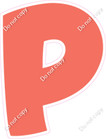 BBT 23.5" Individuals - Flat Coral P