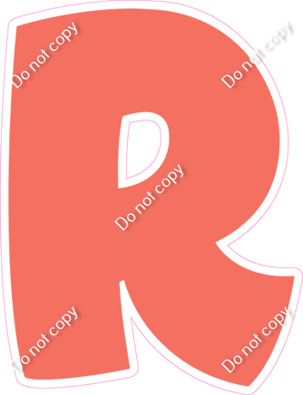 BBT 23.5" Individuals - Flat Coral R