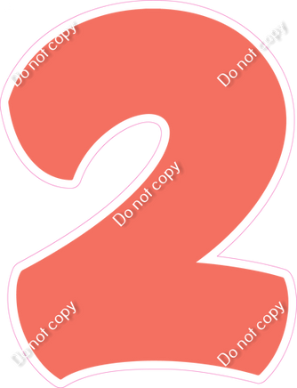 BBT 23.5" Individuals - Flat Coral 2