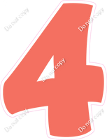 BBT 23.5" Individuals - Flat Coral 4