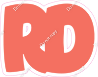 BBT 23.5" Individuals - Flat Coral RD