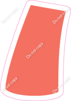 BBT 23.5" Individuals - Flat Coral Apostrophe