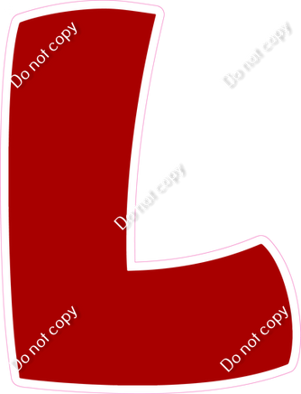 BBT 23.5" Individuals - Flat Crimson L