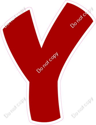 BBT 23.5" Individuals - Flat Crimson Y