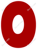 BBT 23.5" Individuals - Flat Crimson