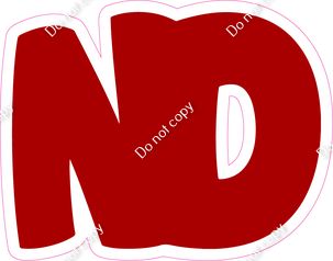 BBT 23.5" Individuals - Flat Crimson ND