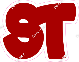 BBT 23.5" Individuals - Flat Crimson ST