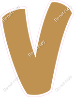 BBT 23.5" Individuals - Flat Gold V