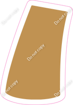 BBT 23.5" Individuals - Flat Gold Apostrophe