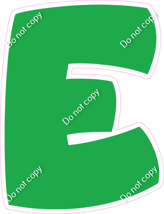 BBT 23.5" Individuals - Flat Green E