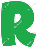 BBT 23.5" Individuals - Flat Green R