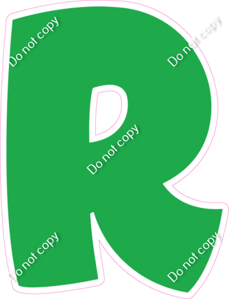 BBT 23.5" Individuals - Flat Green R