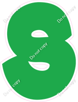 BBT 23.5" Individuals - Flat Green S