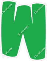 BBT 23.5" Individuals - Flat Green W